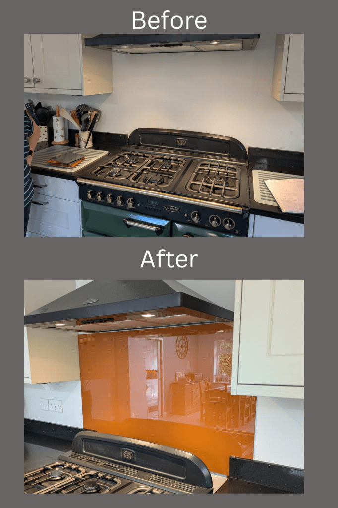 Bespoke Kitchen Splashback – Custom Glass Design